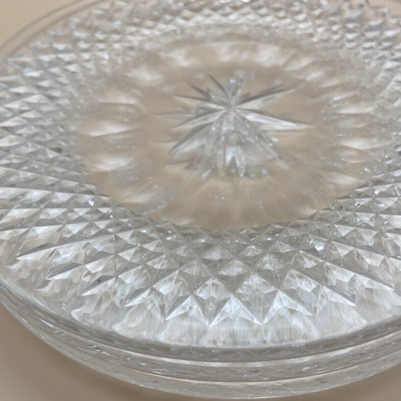 Bread and Butter Plates Colleen Pattern by Waterford Crystal - Set of 4 - Picture 6 of 10